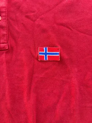 Polo Napapirj Geographic Rossa Vintage XXL Catania