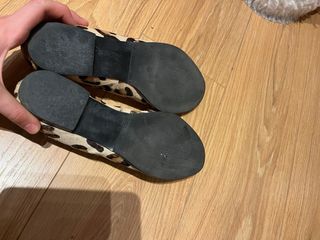Zapatos Zara Piel Leopardo