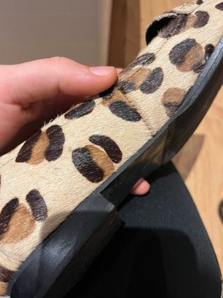 Zapatos Zara Piel Leopardo
