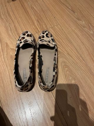 Zapatos Zara Piel Leopardo