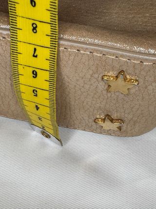 Bolso bandolera Tous dorado