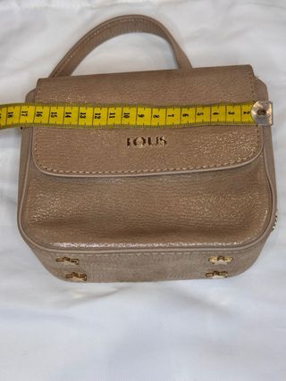 Bolso bandolera Tous dorado