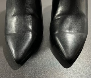 Botines Tacón Stradivarius Talla 38 Negro