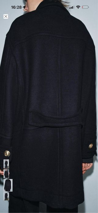 Abrigo marinero Zara