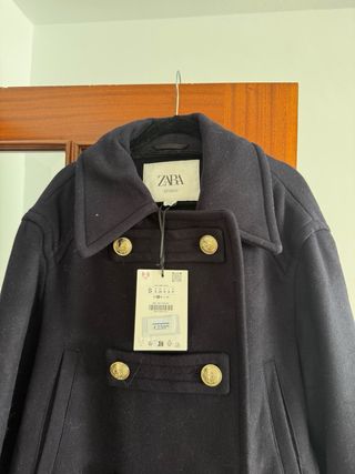 Abrigo marinero Zara