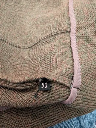 Chaqueta de lana virgen beige