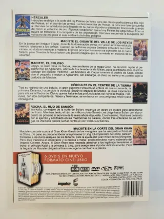 Los Míticos Cachas de los 50's 6DVDs