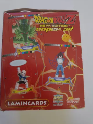 Caja Dragon Ball Z new edition super 3D Laminacard