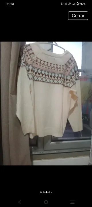 Jersey Cortefiel Beige