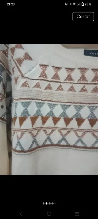 Jersey Cortefiel Beige