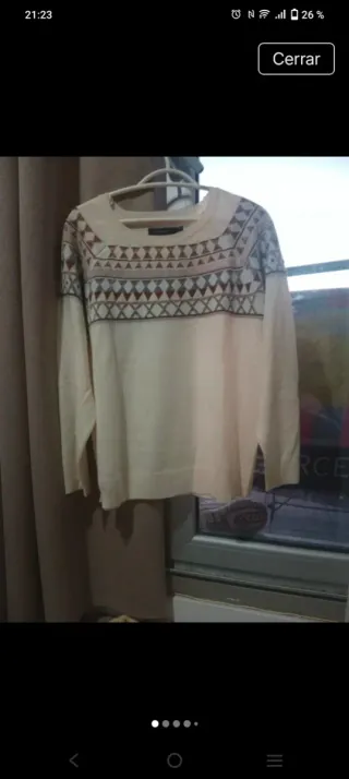 Jersey Cortefiel Beige