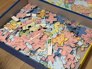 Puzzle Geográfico Europa 104 piezas Vicens Vives