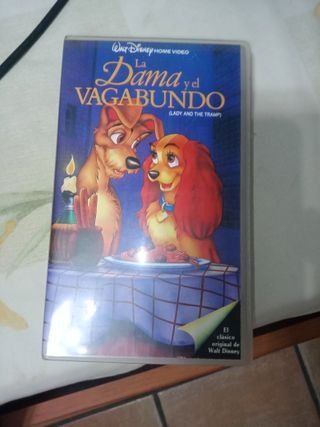 La Dama y el Vagabundo VHS Disney
