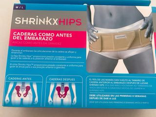 Faja Postparto Shrinkx Hips Talla M/L Beige