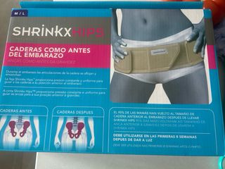 Faja Postparto Shrinkx Hips Talla M/L Beige