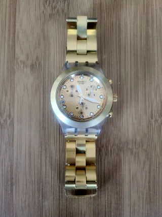 Orologio Swatch Irony Oro Unisex