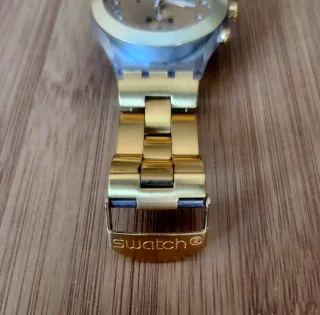 Orologio Swatch Irony Oro Unisex