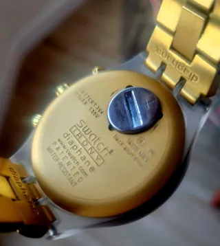 Orologio Swatch Irony Oro Unisex
