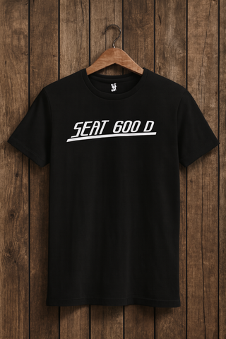 Camiseta Negra SEAT 600 D Algodón