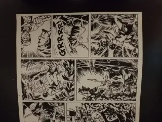 Página dibujo original de KILROY / AMOK