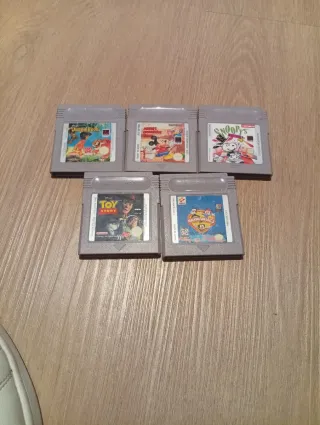 Lote 5 Giochi Game Boy: Jungle Book, Toy Story, Sn