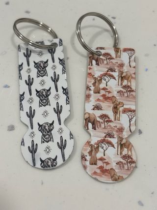 Llavero para carrito