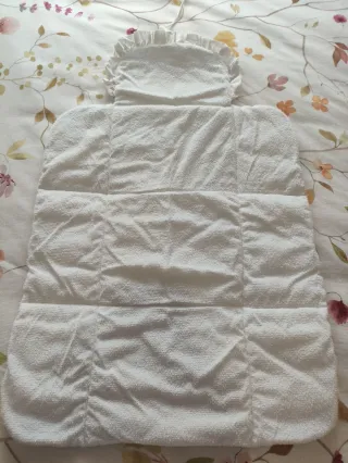 Cambiador de bebé cuadros azul