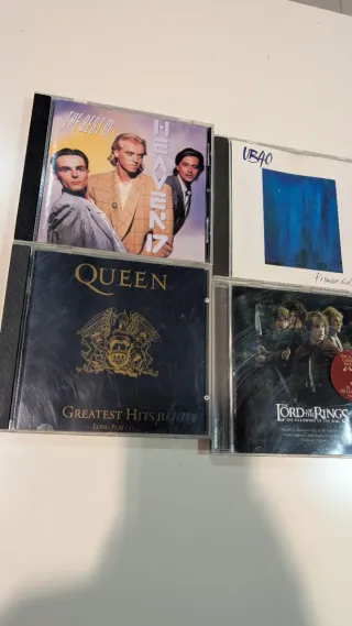 CD Queen, UB40, Señor de los Anillos, Heaven17