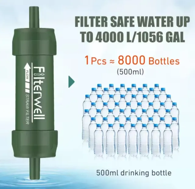 Filterwell pajita purificador de aqua 5000L