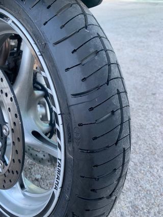 Yamaha FZ6 Sportbike Negra/Plata