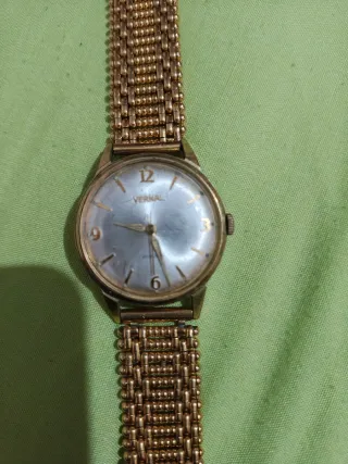 Reloj VERNAL Mecánico Cuerda Dorado