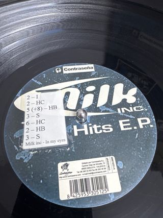 Vinilo Milk Inc. Hits E.P. (( jotta ped.7 ))
