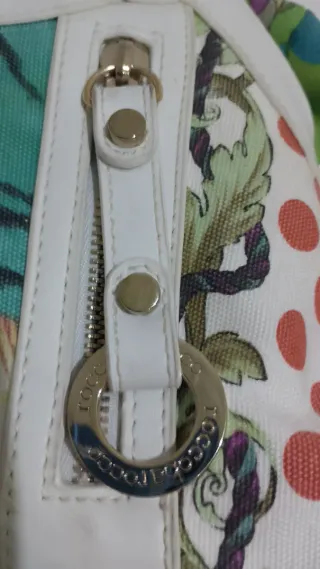 Borsa RoccoBarocco Multicolor e Bianca
