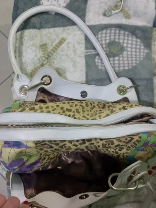 Borsa RoccoBarocco Multicolor e Bianca