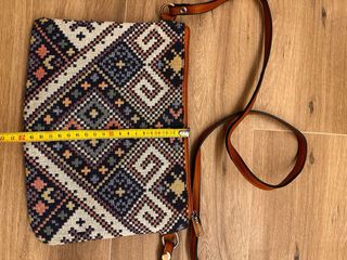 Bolso bandolera estampado étnico