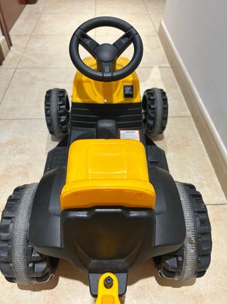 Trattore Elettrico Infantile Giallo