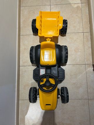 Trattore Elettrico Infantile Giallo