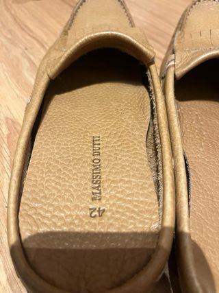 Mocasines Massimo Dutti Marrones Talla 42