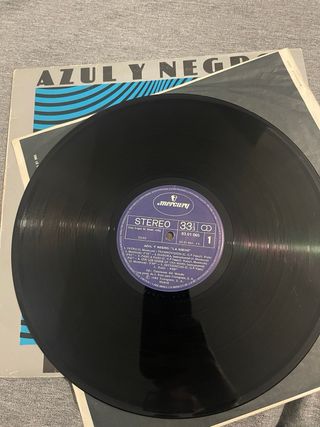 Vinilo Azul y Negro - La Noche