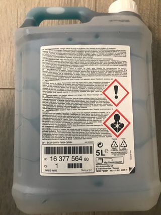Líquido Refrigerante 5L Peugeot Citroën