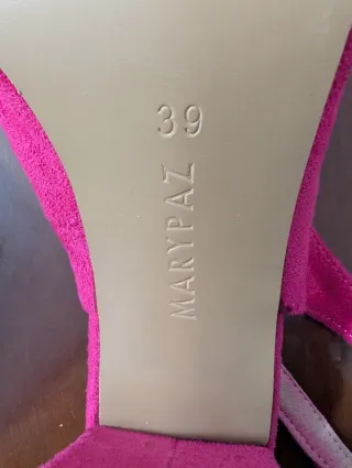Zapatos de tacón Marypaz rosa talla 39