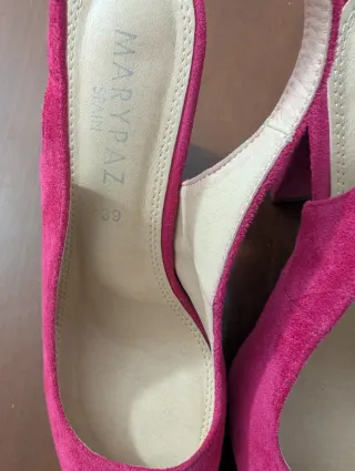 Zapatos de tacón Marypaz rosa talla 39