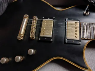 LTD EC-1000 Vintage Black Duncan