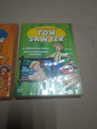 Lote 3 DVDs Las Aventuras de Tom Sawyer
