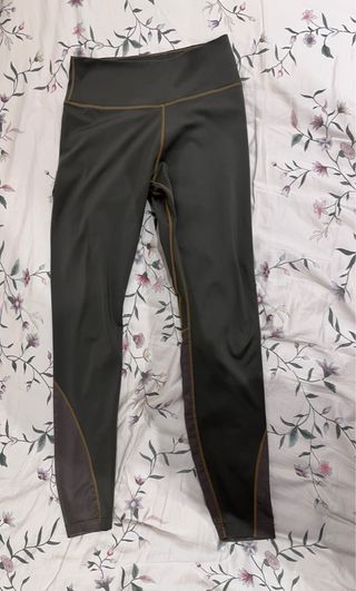 Leggings Nike Marrón y Verde Oliva