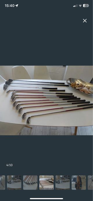 Set Palos golf PING G15/20,carro y bolso Clubglovo