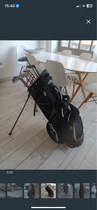 Set Palos golf PING G15/20,carro y bolso Clubglovo