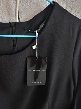 Vestido negro elegante talla L