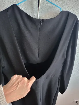 Vestido negro elegante talla L