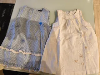 Lote 2 vestidos niña